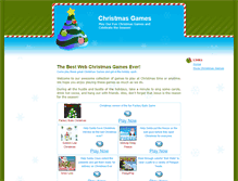 Tablet Screenshot of christmasgames.mostfreebies.com